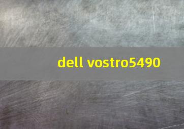 dell vostro5490